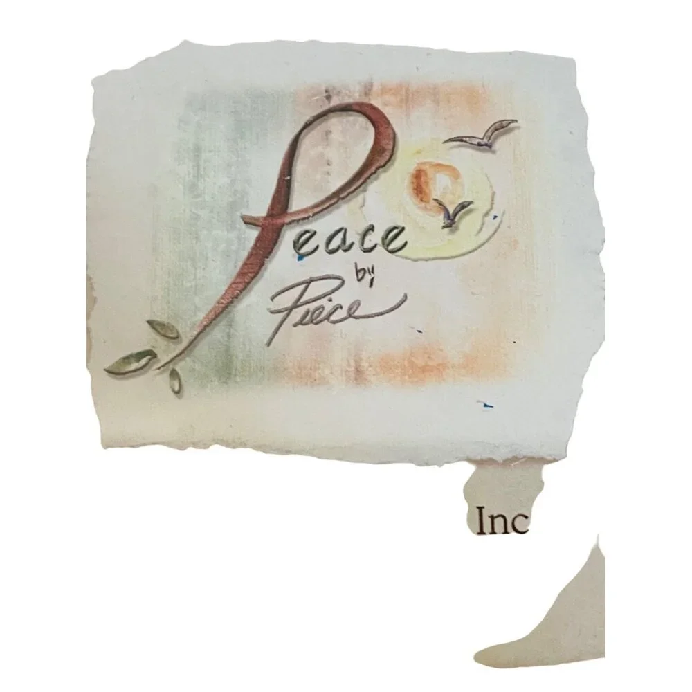 Peace By Piece 4x6 Picture Frame By Gina Freehill For Roman Inc. - Inspirational